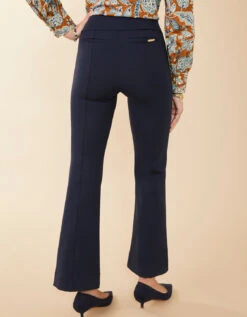 Brooke Ponte Trouser Slate Blue -Spartina Store 976961c