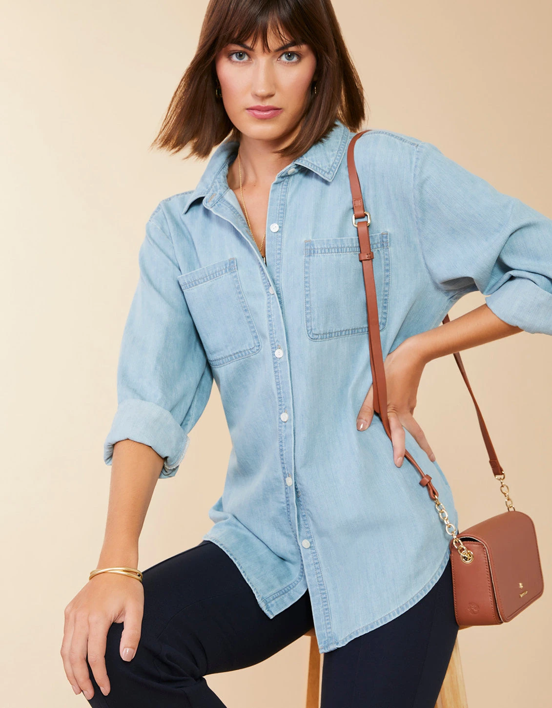 Aida Buttonfront Shirt Isle Of Palm Wash 4 Aida Buttonfront Shirt Isle Of Palm Wash - Image 4