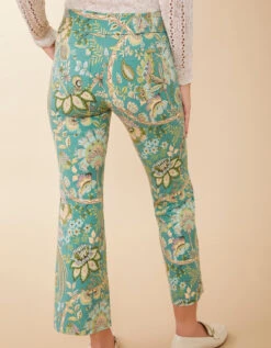 Maren Kick Flare Pant Mystic Moss Bird -Spartina Store 979368c