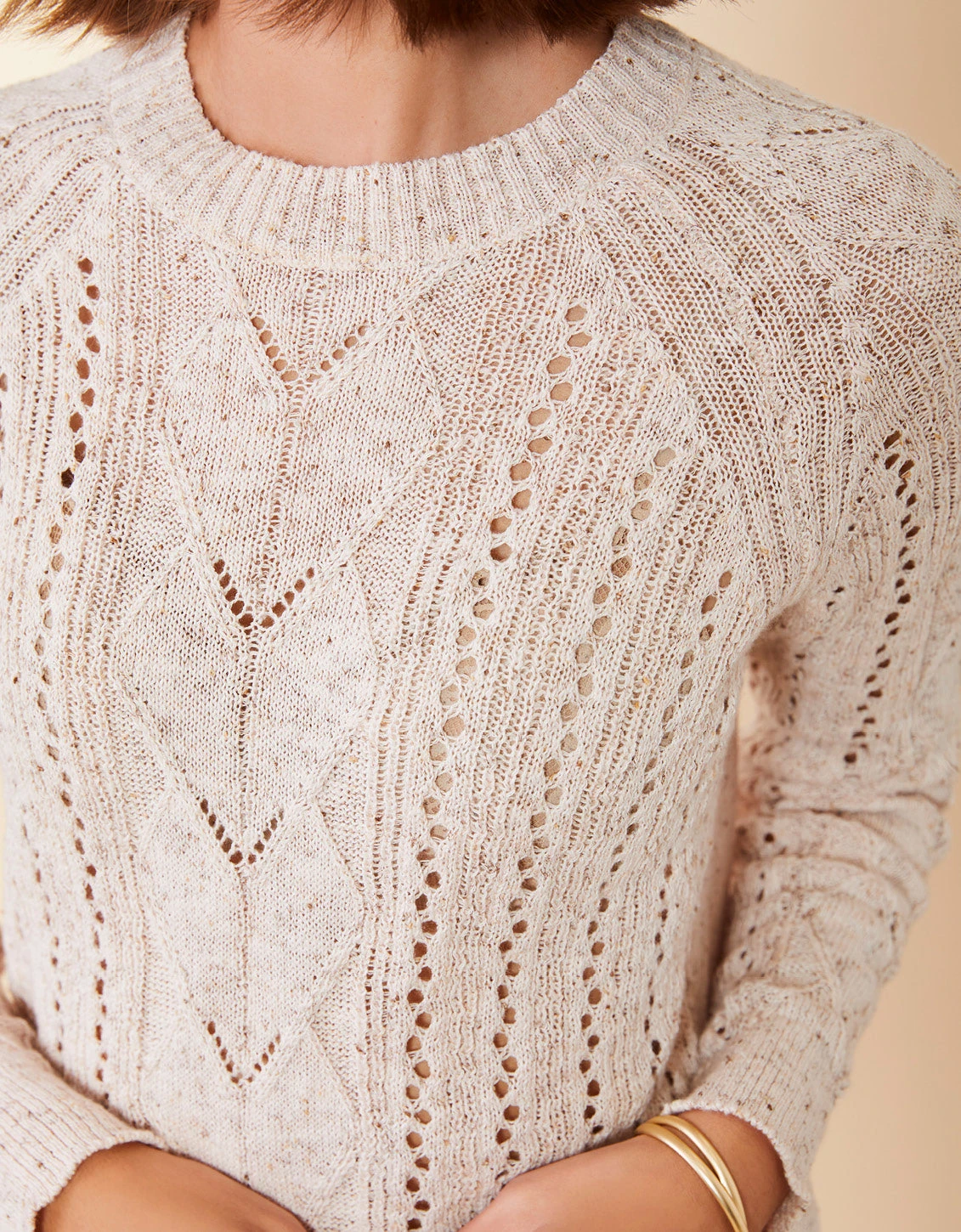 Shelby Pullover Neutral Blush 2 Shelby Pullover Neutral Blush - Image 2