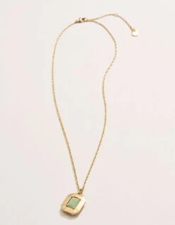 Chateau Necklace 18" Frosty Green 6 Chateau Necklace 18" Frosty Green -Spartina Store 980821b