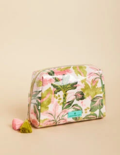 Large Cosmetic Pouch Palm Paradise