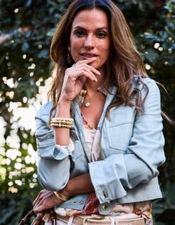 Hayden Burnished Leather Jacket Spartina Sea Foam -Spartina Store 981118cc