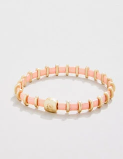 Lila Stretch Bracelet Blush