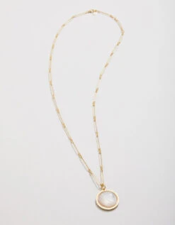 Franklin Necklace 24" Mother-of-Pearl -Spartina Store 981811b