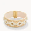 Straw Beaded Bracelet Natural